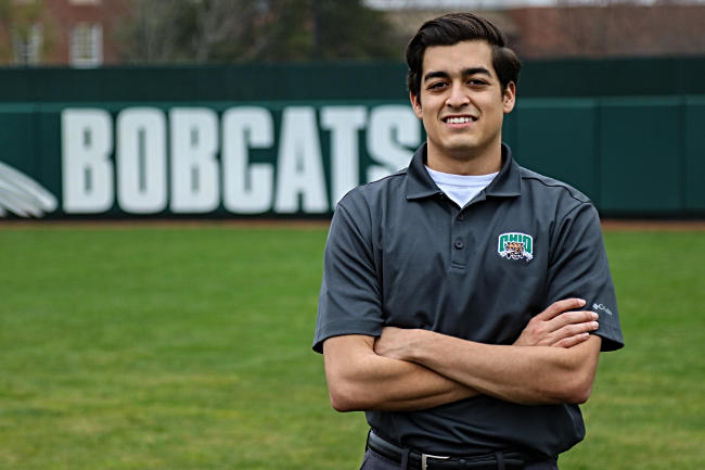 Alexander Moore at a sports field